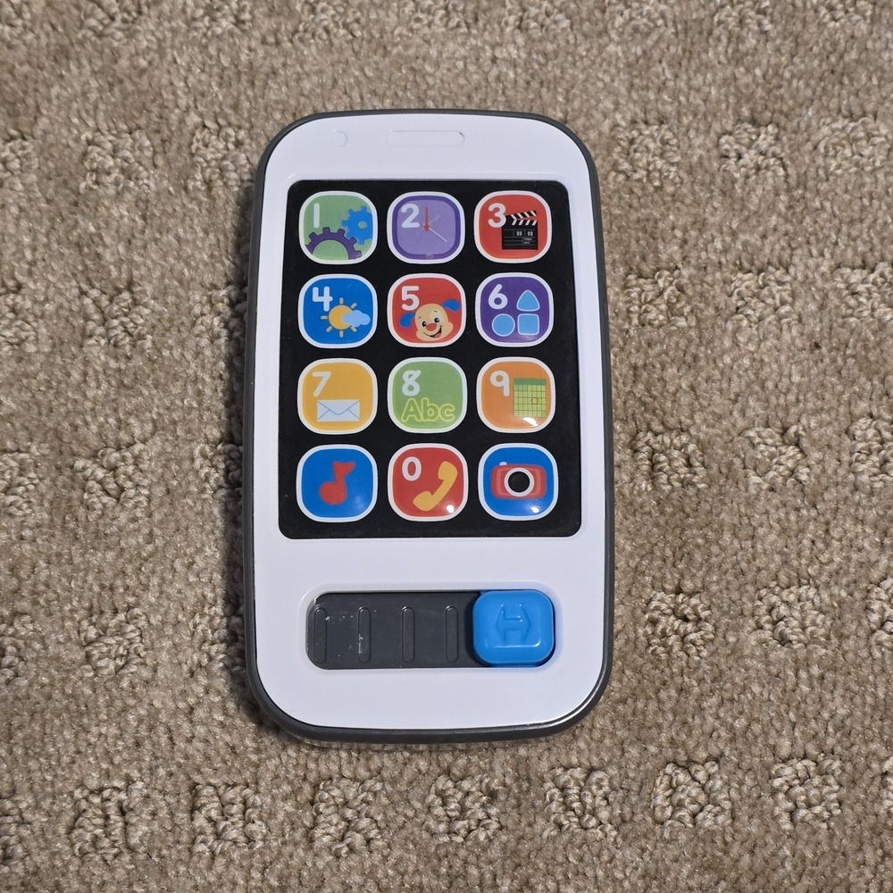 Fisher Price Laugh & Learn Smart Cell Phone Learning Toy For Child " GREAT ITEM